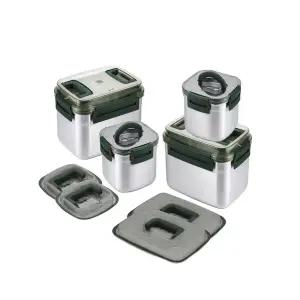 알레보 브리앙 스텐304 대용량 밀폐용기 김장패키지 풀세트