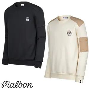 말본 어깨포켓라운드 기모 티셔츠 - 가을 겨울 신상(남성)(골프)