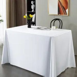 행사용테이블보 고급 전시회 대형 벨벳천 행사 사각 무지