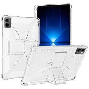 레노버 탭 리전 Y700 8.8 3세대 2세대 호환 벌집패턴 킥스탠드 펜슬수납 투명 범퍼 태블릿 케이스