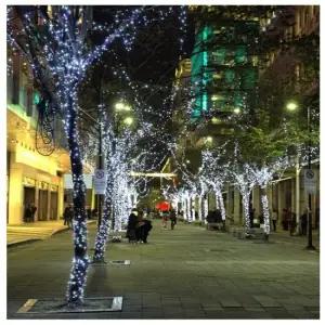 가로수 트리 나무장식 인테리어소품 전구 50m) 크리스마스트리 크리스마스 백색전구