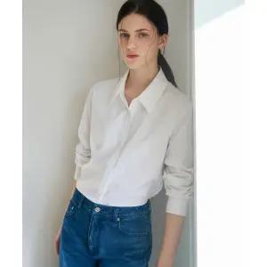 매장정품 드로우핏 DRAWFIT [12월 13일 배송] WOMEN 링클프리 슬림 라인 셔츠 [WHITE] DFWMSH5101WH 460161