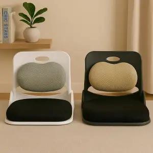 [인터데코]오래 앉아도 편한 접이식 좌식의자 WB662