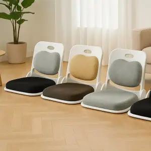 [인터데코]오래 앉아도 편한 접이식 좌식의자 WB660