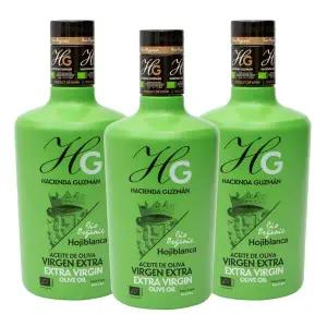 하시엔다구즈만 HG 유기농 엑스트라버진 올리브오일 오히블랑카 500ml 3병