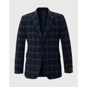 [인디안][INDIAN] 울캐시 혼방 체크 자켓._MIEFU3W9411