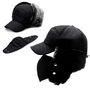 겨울 귀달이모자 남여공용방한모자 등산 마스크 남자방한모 낚시 귀달이 야외작업