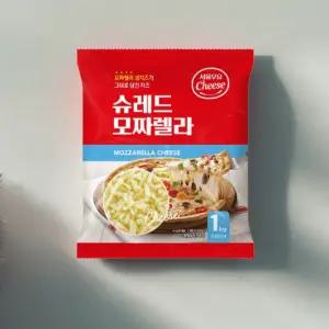 서울우유 치즈 슈레드 피자치즈 냉동보관 1kg 1개