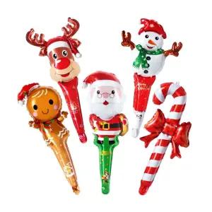 (별별창고) 크리스마스 생일 풍선스틱 파티 어린이집 유치원 선물 기념일 디너