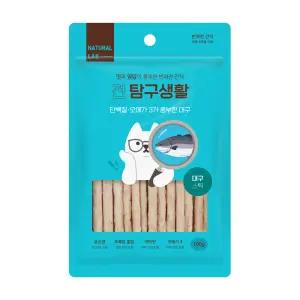 네츄럴랩 견탐구생활 대구 스틱 100g