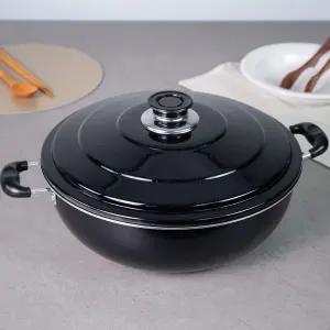 국산 마블 코팅 볶음솥 양수 웍 튀김냄비