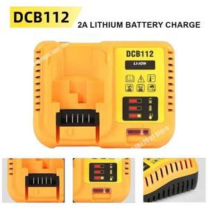 DCB112 리튬 배터리 부품 충전기 DEWALT 호환 10.8V 12V 14.4V 20V 이온 DCB200