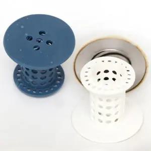 실리콘 거름망 세면대 욕조 마개