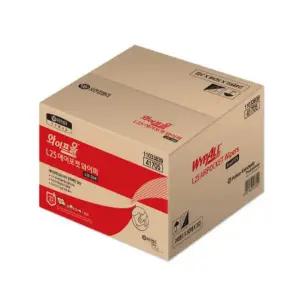 와이프올 L25 에어포켓 소형 50매 X 24밴드 41705 산업용 와이퍼 유흡착재 종이 보루