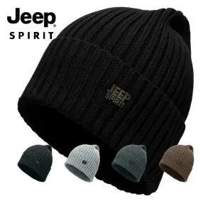 JEEP SPIRIT 골지 비니 남자 니트 비니모자 봄 가을 겨울
