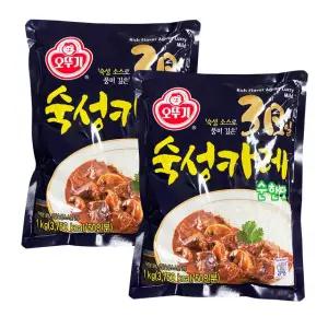 오뚜기 3일 숙성카레 1kg 순한맛 2개