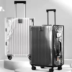 여행 투명 캐리어 보호 방수 커버 20 24 28 30 인치20인치 24인치 28인치 30인치 용커버 지퍼 덮개 가방