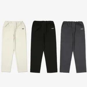 휠라 키즈 레귤러핏 베이직 겨울 기모 팬츠 FK2PTE4101X