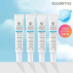 [신세계라이브쇼핑](초특가) 에코더마 비건 수분 선크림 15ml x 4개