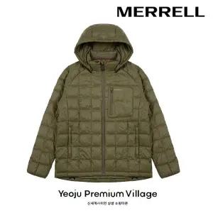 머렐 [MERRELL] [남성] 하이크 그리드 경량 후드 프리미엄 구스 M24W2-MDW201KHA