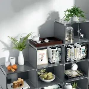 책장 조립식 사무실 다용도 책꽂이 수납장 틈새 인테 책장 책꽂이 미니책장 틈새책장 책커버