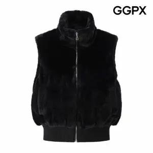 [GGPX] 비건 퍼 하이넥 베스트 (GPAVT007F)