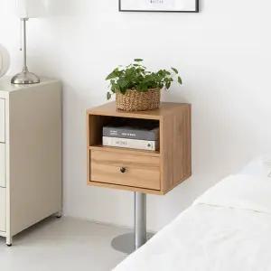 원목 수납협탁 거실 침실 사이드테이블 소파 협탁 수납함