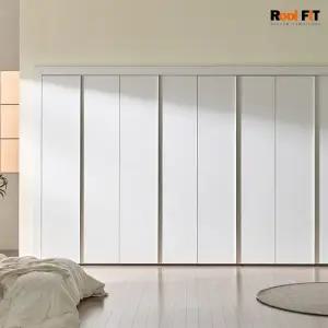 화이트매트 여닫이 붙박이장_270cm  9자)