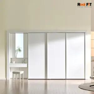 화이트스톤 슬라이딩 화장대 붙박이장_390cm  13자)