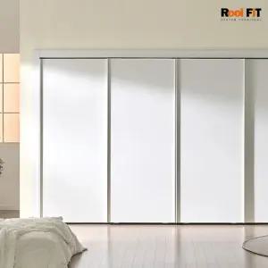 화이트매트 슬라이딩 붙박이장_360cm  12자)