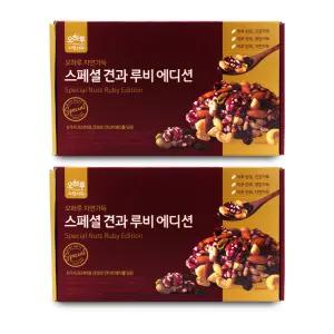 오하루 자연가득 스페셜 견과 루비 에디션 25g x 25개입 X 2박스 I