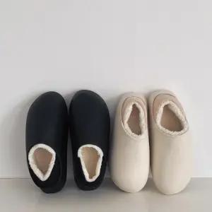 [모노폴로지]양털 뮬 키높이 슬리퍼 보아털 슬리퍼 미끄럼방지 아웃솔