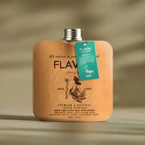 플라본 프리미엄 비건 대용량 가루치약