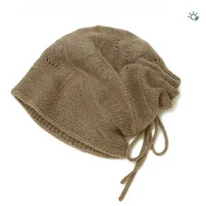 여성 겨울 비니 중년 니트 방한모 끈조절 귀 덮는 모자