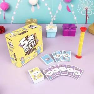 코리아보드게임 5초준다 순발력게임 단어 맞추기 스피드 정답 말하기 카드놀이 파티 가족