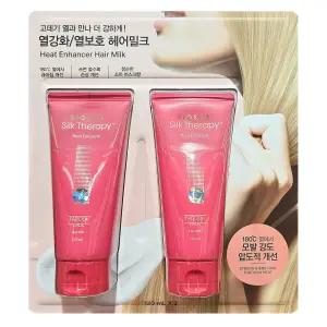 실크테라피 히트 인핸서 헤어 밀크 120ml 2개