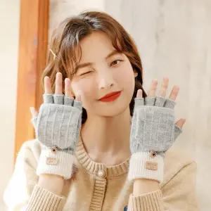 오픈형 벙어리 반장갑 방한장갑 터치장갑 손가락장갑 니트장갑 겨울장갑 스마트폰장갑 여자장갑 여성장갑