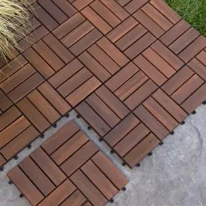 야외용 아카시아 원목 타일 10개입 666713 코스트코 마켓송지2511