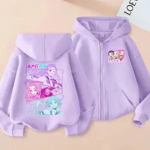 케이팝 데몬헌터스 후드 집업 티 맨투맨 호랑이 라운드 초등 겨울 케데헌 조이 미라