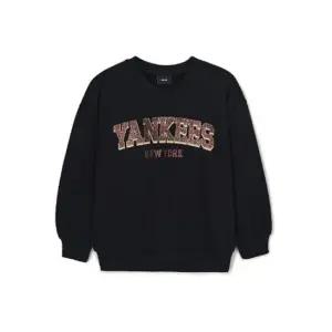 M MLB키즈긴팔티 GQC 7AMTV0446-50BKS 바시티 기모 맨투맨 뉴욕양키스