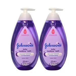 존슨즈 베이비 바스 베드타임 바디워시 500ml x2개