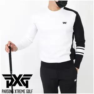PXG 가나라운드 니트 티셔츠 - 가을 겨울 신상(남성)(골프)