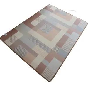 25년 한일전기 전기장판 거실요 EMF 탄소매트 대형 모던베이지 국산