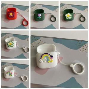 사운드코어 리버티 5 / P40i /C40i C30i 에어로 클립 /R100 케이스용 꽃무늬 이어폰 커버 실리콘 임팩 방지