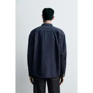 [국내] 자라 남성 ZARA 릴렉스핏 데님 셔츠 - 블루 1820/333/400 Men 3361515