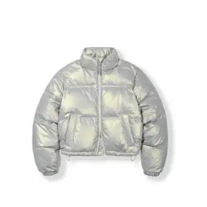 [롯데백화점]코드그라피 여자  RDS 글로시 덕다운 푸파 숏패딩CBDWWIH001-SV