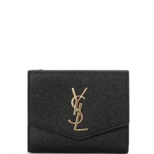 [명품] 6CC 업타운 모노그램 반지갑 12 블랙 582296 1GF0J 1000