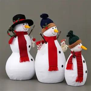 나니 화이트 스마일 눈사람 패밀리 3종세트 크리스마스장식품
