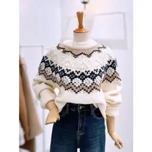 [갤러리아] [레코브]노르딕패턴 니트 풀오버(LK31EZKN621X)