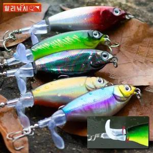 프롭베이트 60mm 10g 탑워터 배스낚시 가물치 루어 플로팅 미노우